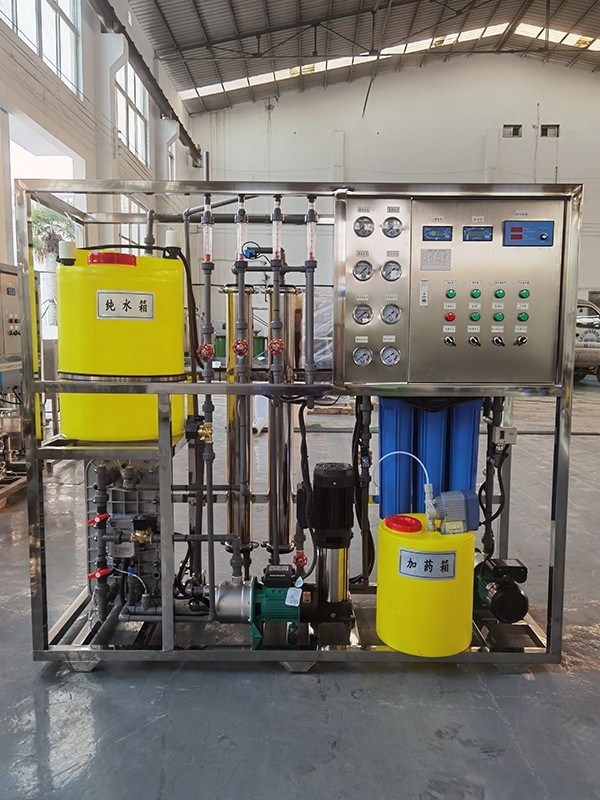 0.5T/H RO+EDI超纯水系统
