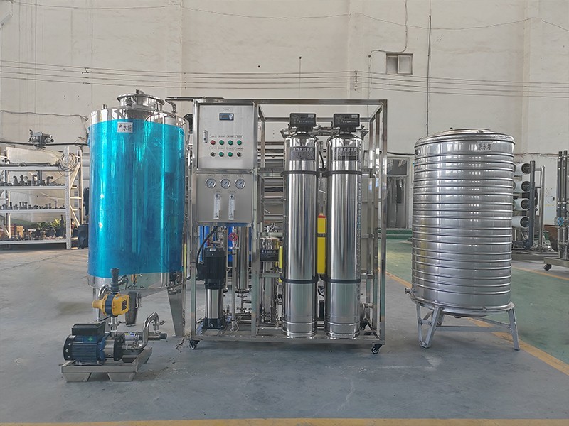 0.5T/H全不锈钢反渗透纯水设备