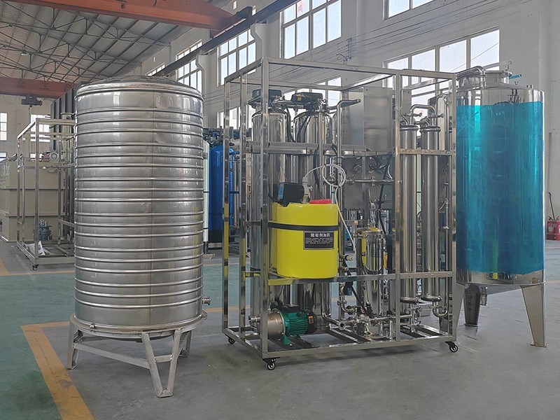 0.5T/H全不锈钢反渗透纯水设备