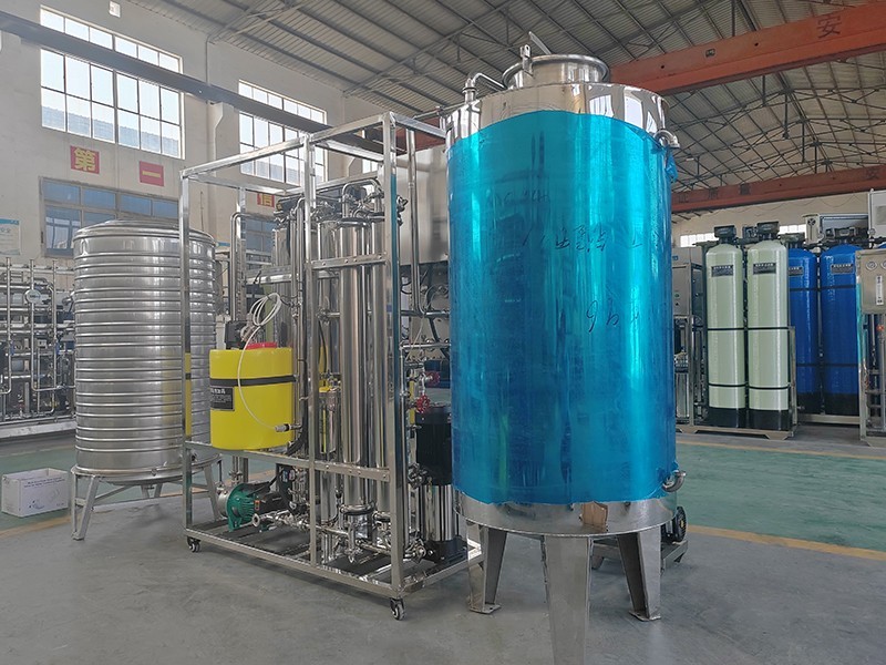 0.5T/H全不锈钢反渗透纯水设备